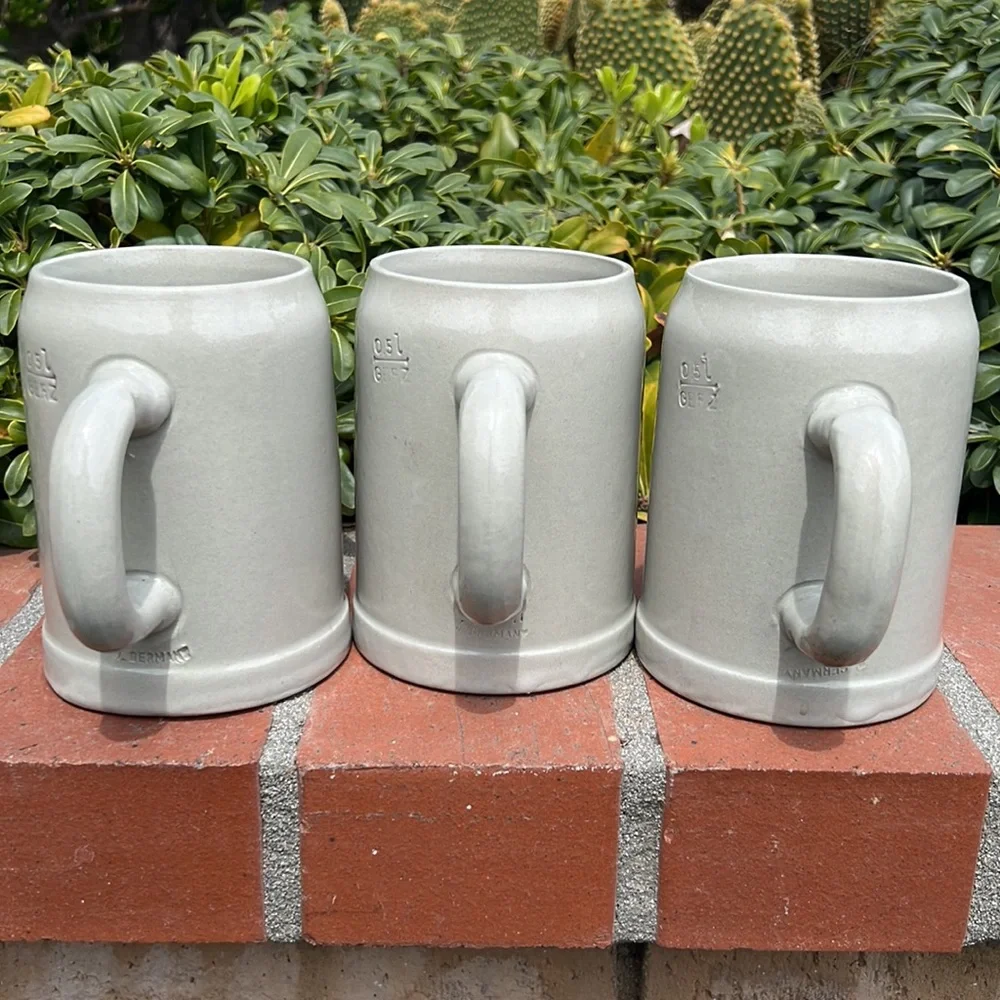 Coors and Budweiser Beer Steins Set‎ made in Germany